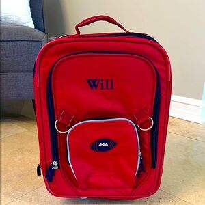 Pottery barn “Will” suitcase